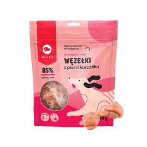 MACED Miękki węzeł 6cm - kurczak 500g