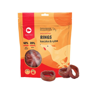 MACED Rings z kaczką i rybą 500g