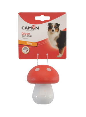 CAMON TPR Zabawka dla psa - Grzybek na Przysmaki 9cm