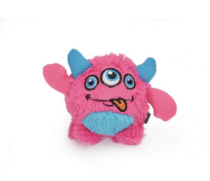 CAMON Dog Toy Potwór M 12cm - fuksja