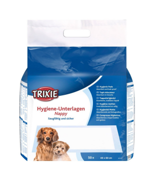 TRIXIE Mata / Podkład higieniczny dla szczeniąt (40 × 60 cm) - 50 szt. /op.