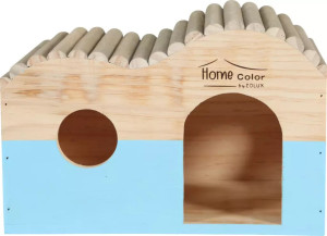 ZOLUX Domek drewniany Home Color z bali L 203x297x180mm