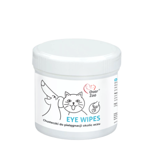 OVER ZOO Wet Eye Wipes - chusteczki pielęgnacyjne dla zwierząt 130 szt.