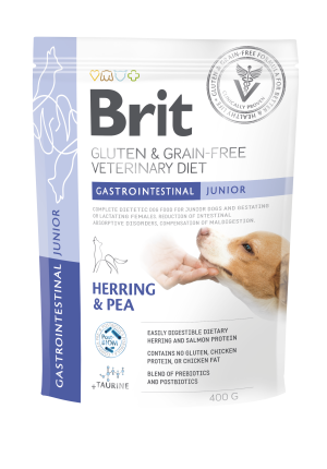 BRIT Veterinary Diets Dog Grain free Gastrointestinal Junior 400g