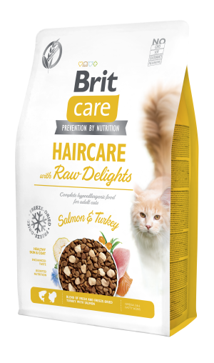 BRIT CARE Cat Grain-Free Raw Delights Haircare 2kg