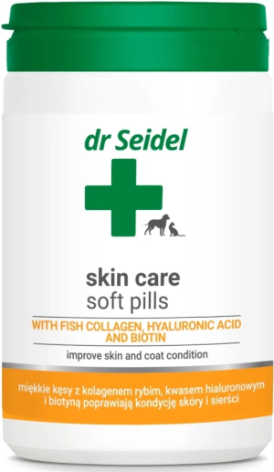 DR SEIDEL Soft pills Skin Care -  Kęsy na skórę i sierść 225g