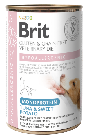 BRIT Veterinary Diets Hypoallergenic Mono Tuna 400g