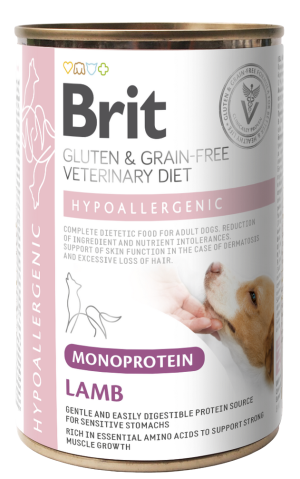 BRIT Veterinary Diets Hypoallergenic Lamb 400g