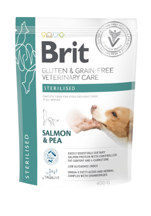 BRIT Grain Free Veterinary Care Dog Sterilised 400g