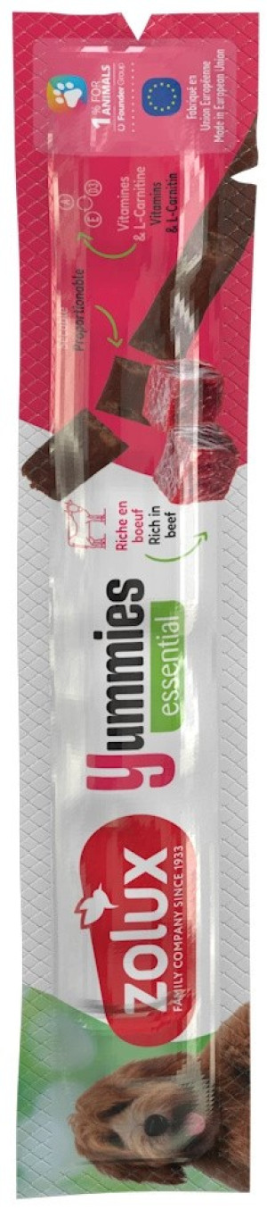 ZOLUX Miękki przysmak treningowy dla psa pałeczka Yummies wołowina 12g