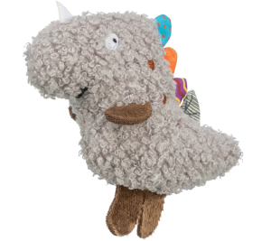 TRIXIE Dinozaur zabawka dla kota z kocimiętką 12cm