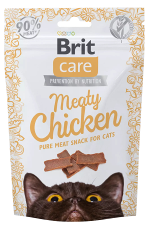 BRIT CARE Cat Snack Meaty Chicken 50g