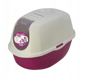 PET NOVA Cat Life Eco Toaleta dla kota 54cm - różowa