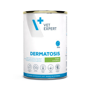VETEXPERT Veterinary Diet Dermatosis Dog Rabbit and Pumpkin 400g