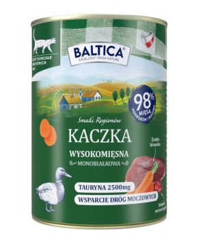 BALTICA SMAKI REGIONÓW Kot dorosły Kaczka 400g