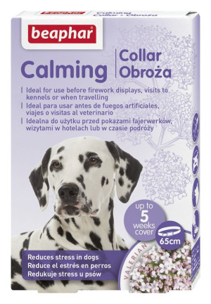 BEAPHAR Calming Collar Dog - obroża relaksacyjna dla psów 65 cm