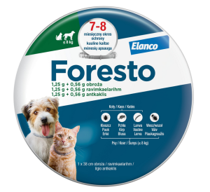 ELANCO Obroża Foresto dla psów i kotów 38 cm