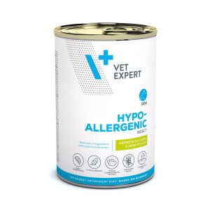 VETEXPERT 4T Vet. Diet Dog Hypoallergenic Insect Dog 375g