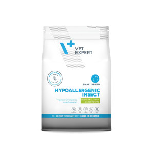VETEXPERT 4T Vet. Diet Dog Hypoallergenic Insect Small Breed 2kg