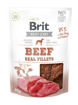 BRIT JERKY Beef and Chicken Fillets 80g