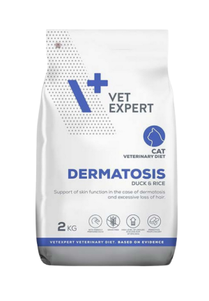 VETEXPERT 4T Vet. Diet Dermatosis Cat 2kg
