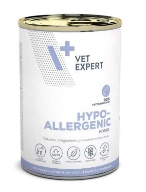 VETEXPERT 4T Vet. Diet Hypoallergenic Dog Horse 400g