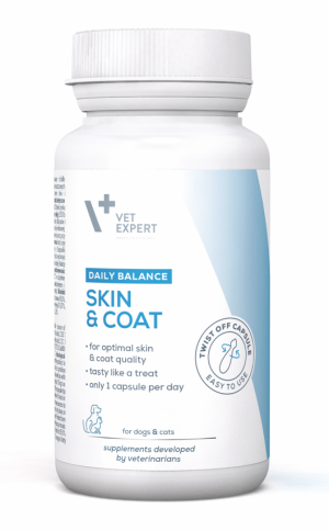 VETEXPERT Skin and Coat - Skóra i sierść 30kaps. (Twist Off)