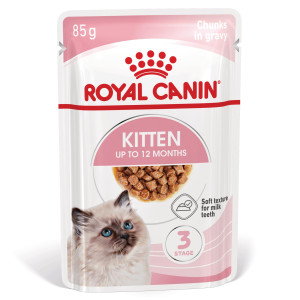 ROYAL CANIN Kitten Instinctive karma mokra w sosie dla kociąt do 12 miesiąca życia 85g