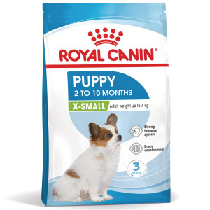 ROYAL CANIN X-Small Puppy karma sucha dla szczeniąt ras miniaturowych od 2 do 10 miesiąca życia o masie ciała do 4 kg 500g