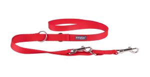 AMIPLAY Smycz Regulowana 6 in 1 Popular - czerwona S