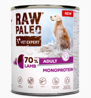 RAW PALEO Lamb Adult Can 800g