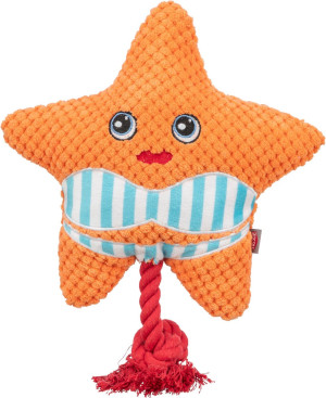 TRIXIE Rozgwiazda ze sznurkiem zabawka dla psa 22cm