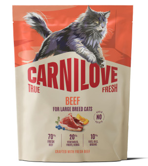 CARNILOVE CAT TRUE FRESH Adult Large Beef 400g