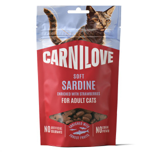 CARNILOVE CAT Soft Snack Sardine 50g