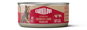 CARNILOVE CAT Adult Chicken and Lamb 100g (puszka)