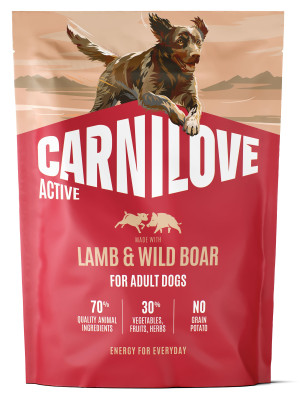 CARNILOVE ACTIVE DOG Adult Lamb and Wild Boar 1,5 kg