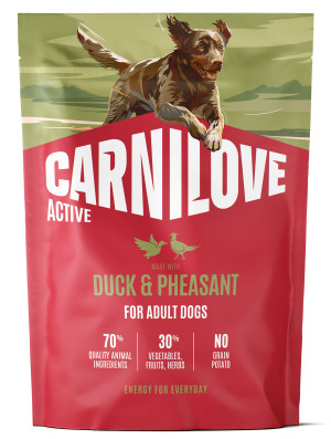 CARNILOVE ACTIVE DOG Adult Duck and Pheasant 1,5 kg