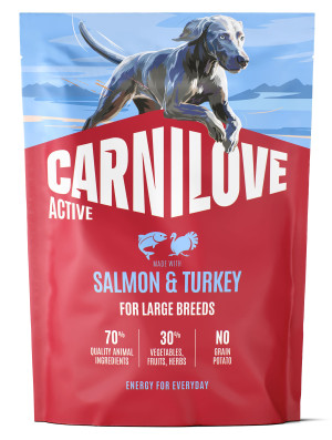 CARNILOVE ACTIVE DOG Adult Large Salmon and Turkey 1,5 kg