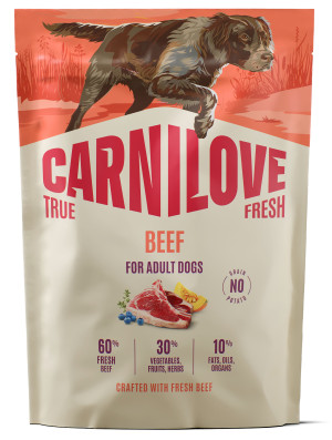 CARNILOVE DOG TRUE FRESH Adult Beef 4 kg