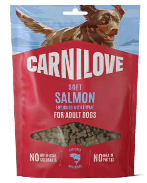 CARNILOVE DOG Soft Snack Small Bite Salmon 200g