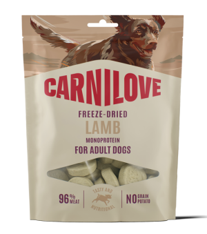 CARNILOVE DOG Freeze Dried Lamb 60g