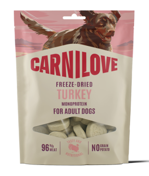 CARNILOVE DOG Freeze Dried Turkey 60g