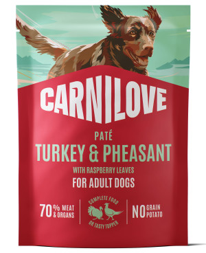 CARNILOVE DOG Adult Turkey and Pheasant 300g (saszetka)