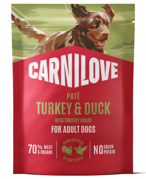 CARNILOVE DOG Adult Turkey and Duck 300g (saszetka)