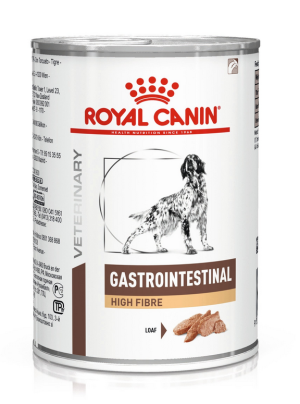 ROYAL CANIN Veterinary Dog Gastrointestinal High Fibre Loaf pasztet 410g