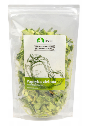 TIVO Papryka zielona liofilizowana 20g