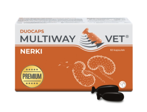 POLISEPT VET Multiway vet duocaps nerki 60 kaps.