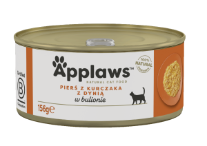 APPLAWS Cat kurczak z dynią dla kota 156g