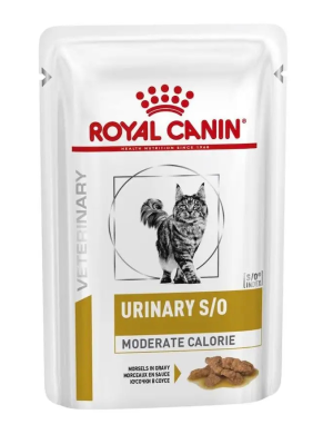 ROYAL CANIN Veterinary Cat Urinary Moderate Calorie Gravy sos 85g