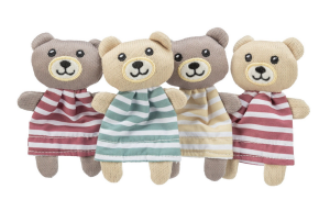 TRIXIE Miś zabawka dla kota z kocimiętką - 12cm